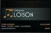 Loison Gregory Cours de Piano, Guitare, Chant, Accordéon