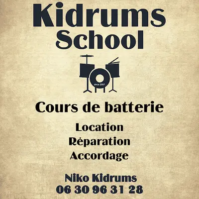 Kidrums School Cours de Batterie Enfants et Adultes Par Niko Kidrums