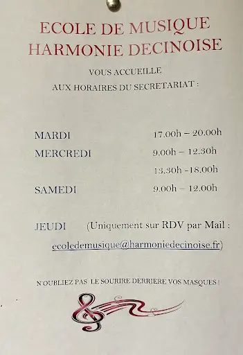 École de Musique et Harmonie Décinoise