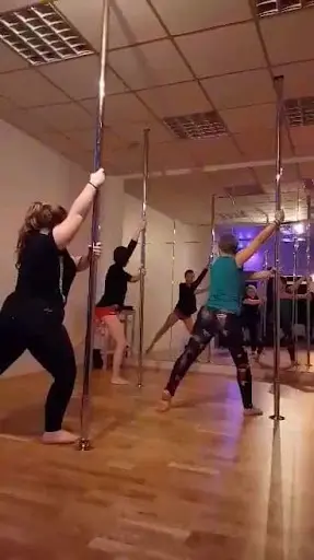 Aerial Pole Fitness
