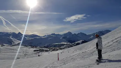 Alpe Dhuez Snowboard School Air2kite Boardercamp