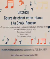 Professeur de Chant et Piano, Croix Rousse, Challe Gwenaelle