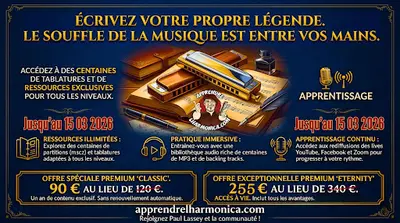 Apprendre l'Harmonica