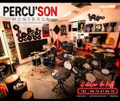 Percu Son Montbron: Professeur École de Batterie et Percussions
