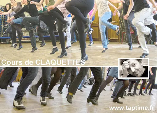 Taptime - École de Claquettes -cours Dans les 3eme, 8eme et 18eme Arrd