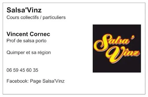 Salsa Vinz Sbk Quimper Pluguffan Douarnenez