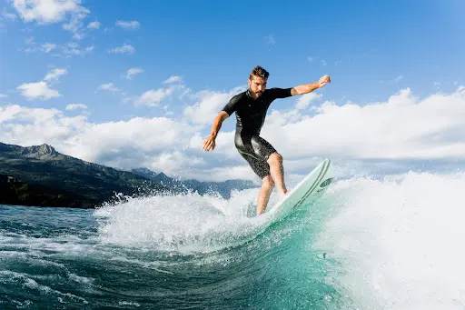 Wakesurf Lac de Serre-ponçon