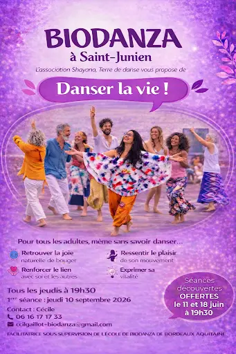 Association Shayana, Terre de Danse, Biodanza Avec Cécile Reichert